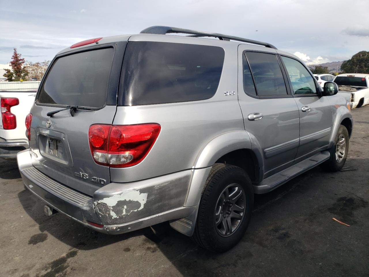 Image 3 of 2007 TOYOTA SEQUOIA SR5 2007 with VIN 5TDBT44A97S291566
