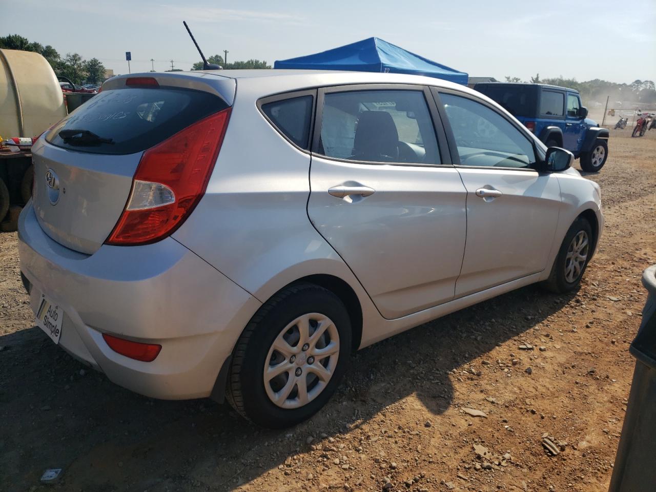 Image 3 of 2013 HYUNDAI ACCENT GLS 2013 with VIN KMHCT5AEXDU094121