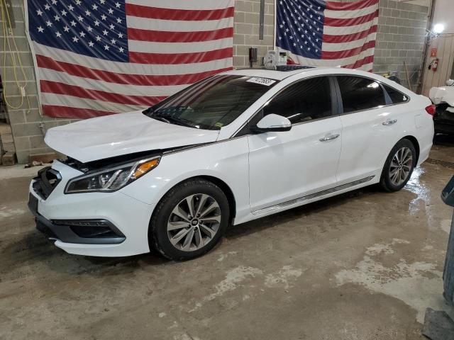 Image 1 of 2017 HYUNDAI SONATA SPORT 2017 with VIN 5NPE34AFXHH542888