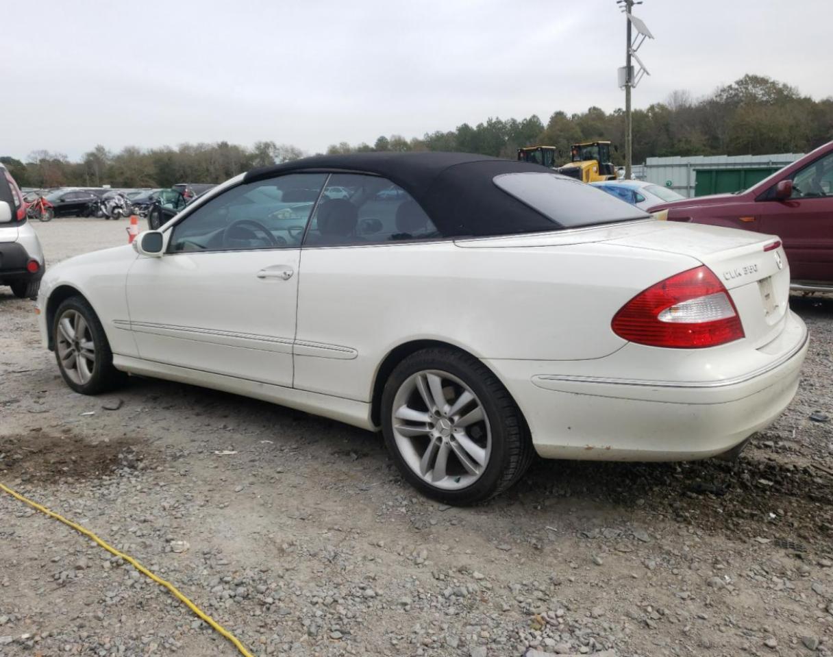 Image 2 of 2007 MERCEDES-BENZ CLK 350 2007 with VIN WDBTK56FX7F214421