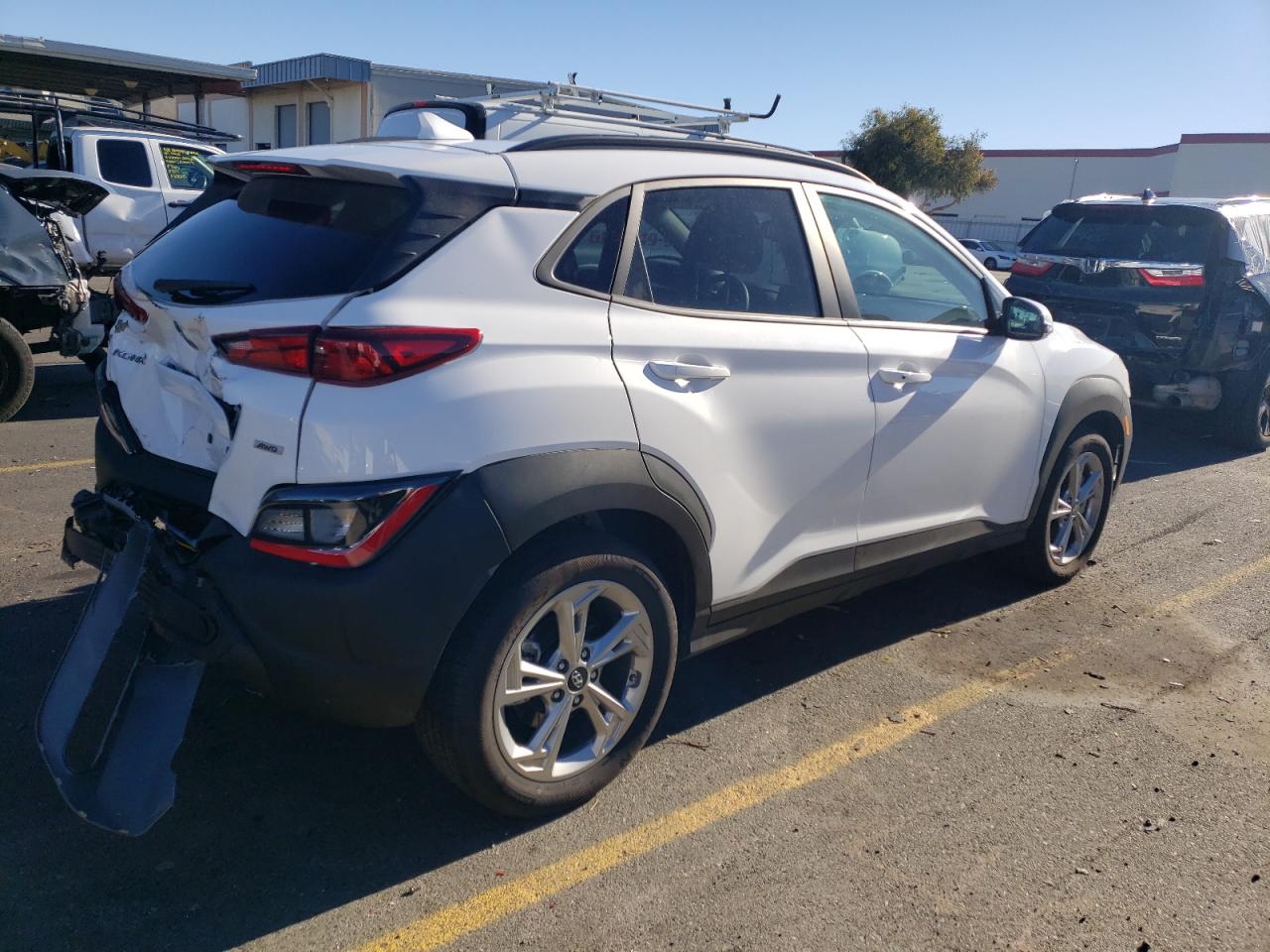 Image 3 of 2023 HYUNDAI KONA SEL 2023 with VIN KM8K6CAB7PU025856