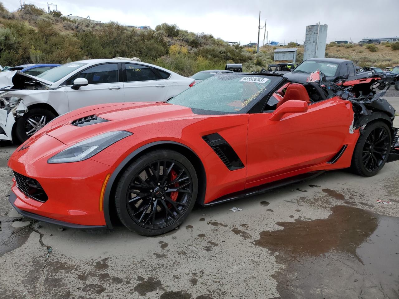 Изображение 1 2017 CHEVROLET CORVETTE Z06 3LZ 2017 с VIN 1G1YT2D64H5603285