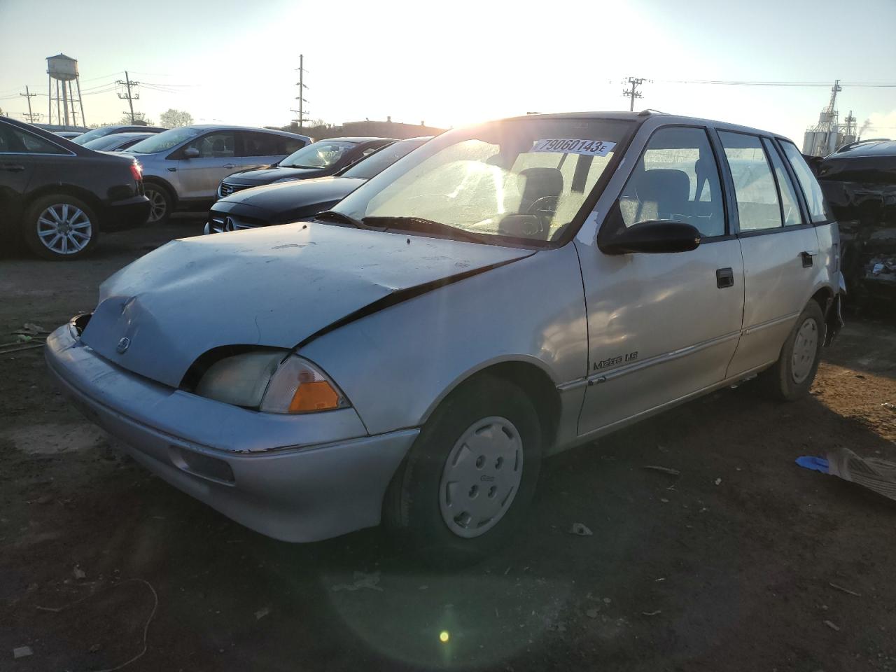 Image 1 of 1991 GEO METRO BASE 1991 with VIN 2C1MR6460M6715072