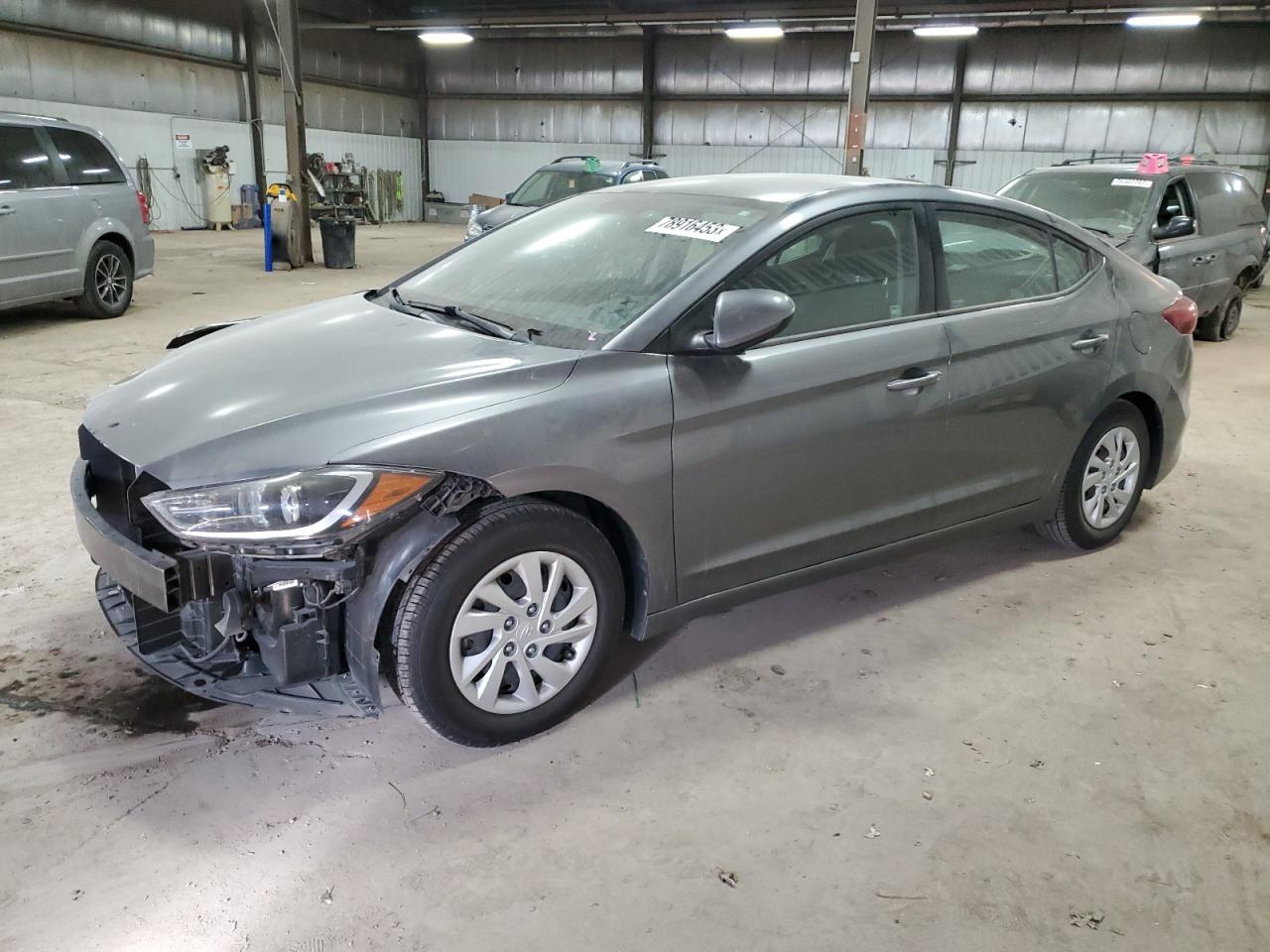 Image 1 of 2018 HYUNDAI ELANTRA SE 2018 with VIN 5NPD74LF8JH348671