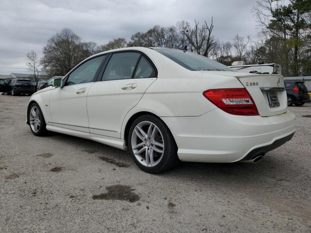 Obraz 2 z 2012 MERCEDES-BENZ C 250 2012 z VIN WDDGF4HB8CA633604