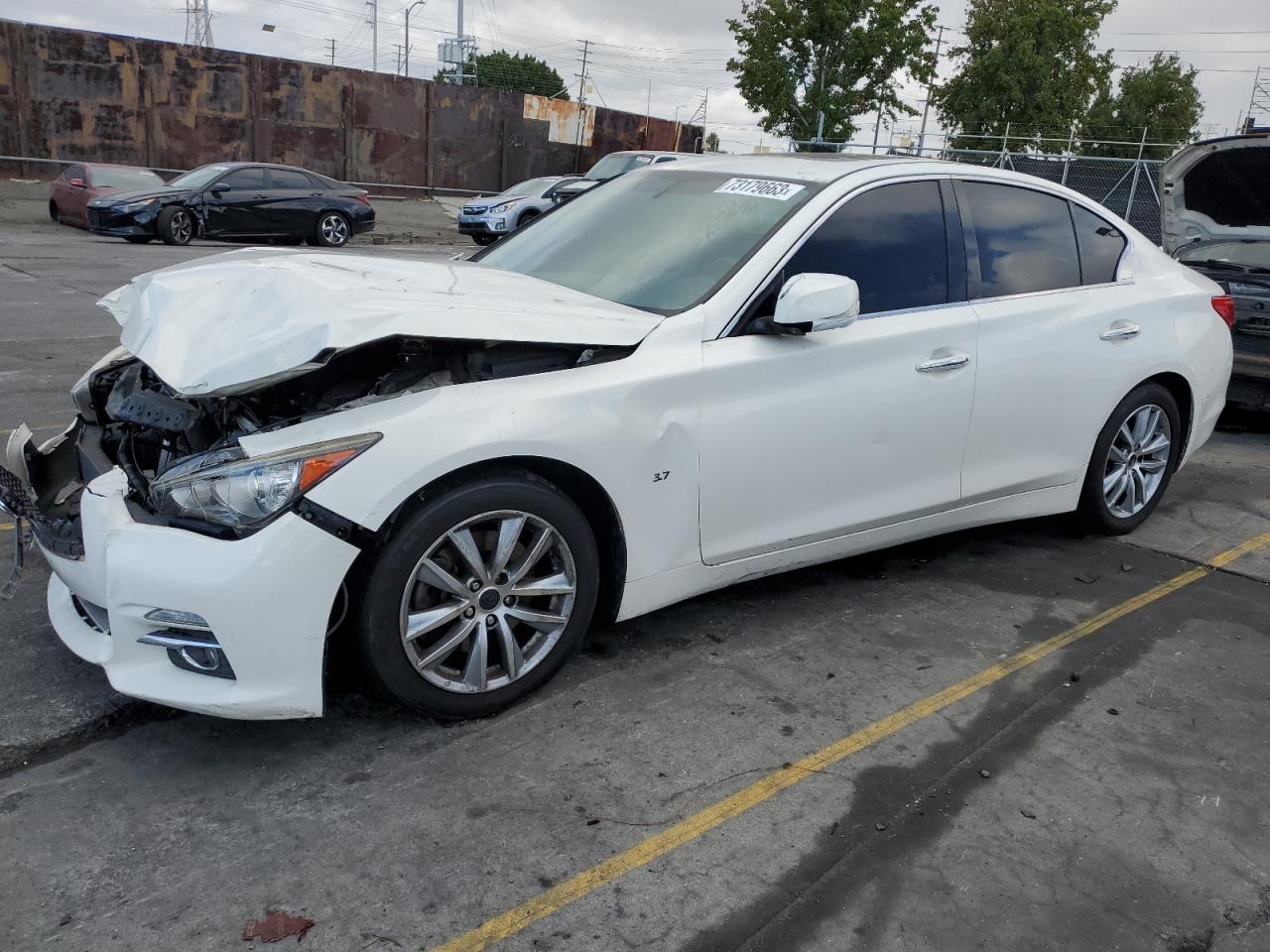Obraz 1 z 2015 INFINITI Q50 BASE 2015 z VIN JN1BV7AP1FM345802