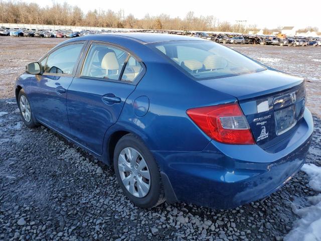 Изображение 2 2012 HONDA CIVIC LX 2012 с VIN 19XFB2F57CE369209