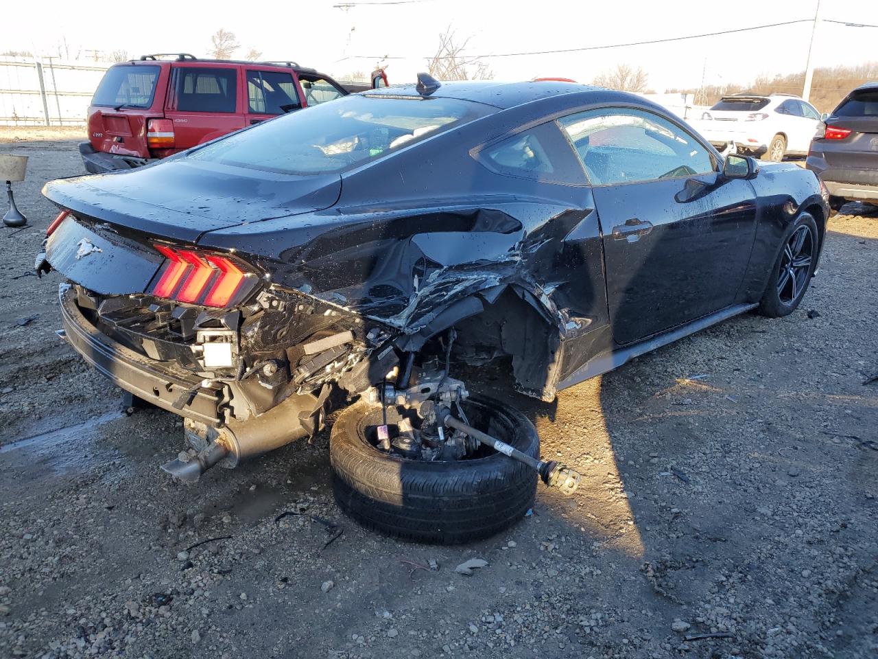 Image 3 of 2024 FORD MUSTANG  2024 with VIN 1FA6P8TH1R5107148