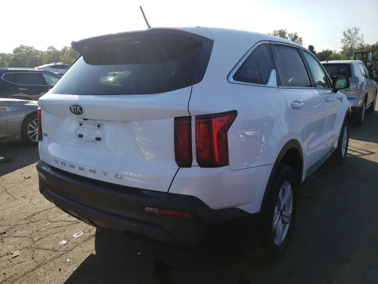 Image 3 of 2021 KIA SORENTO LX 2021 with VIN 5XYRGDLC9MG009537