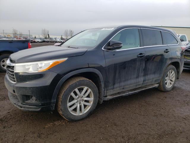 2014 TOYOTA HIGHLANDER LE 2014 image