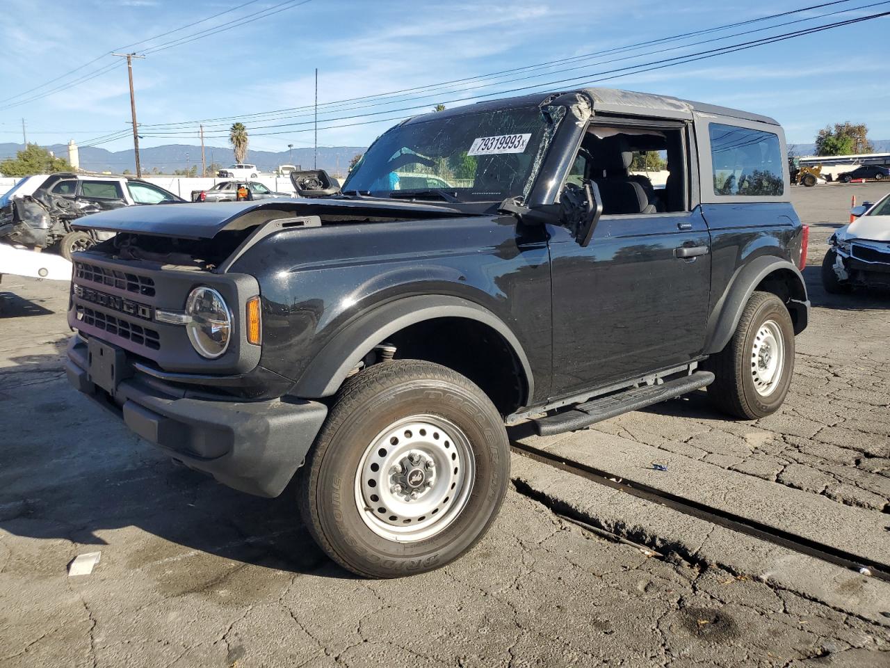 Image 1 of 2022 FORD BRONCO BASE 2022 with VIN 1FMDE5AH7NLB09531