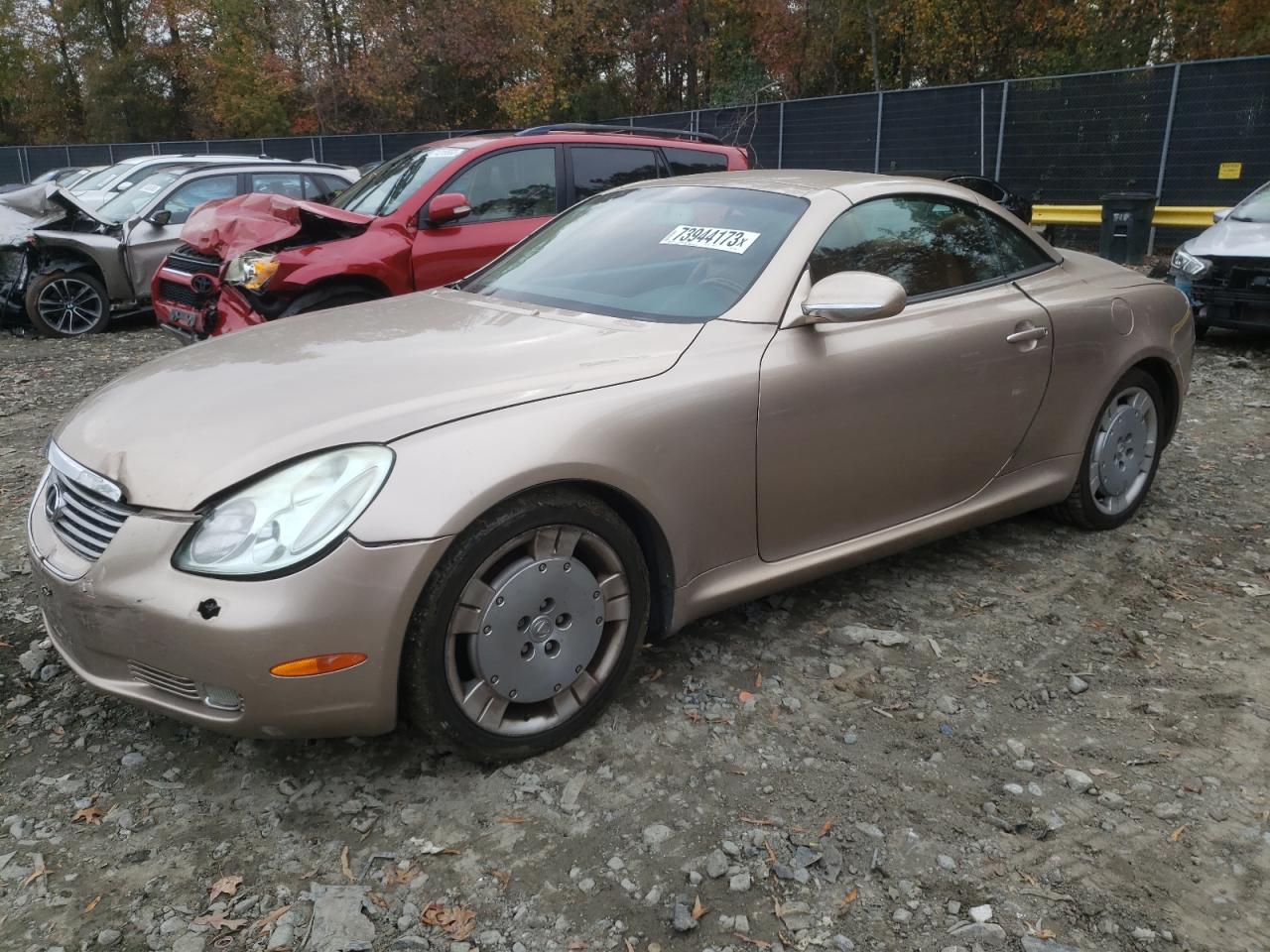 Obraz 1 z 2004 LEXUS SC 430 2004 z VIN JTHFN48Y440057836