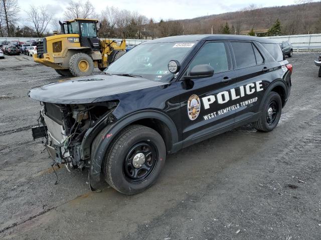 Изображение 1 2021 FORD EXPLORER POLICE INTERCEPTOR 2021 с VIN 1FM5K8AB6MGC34005