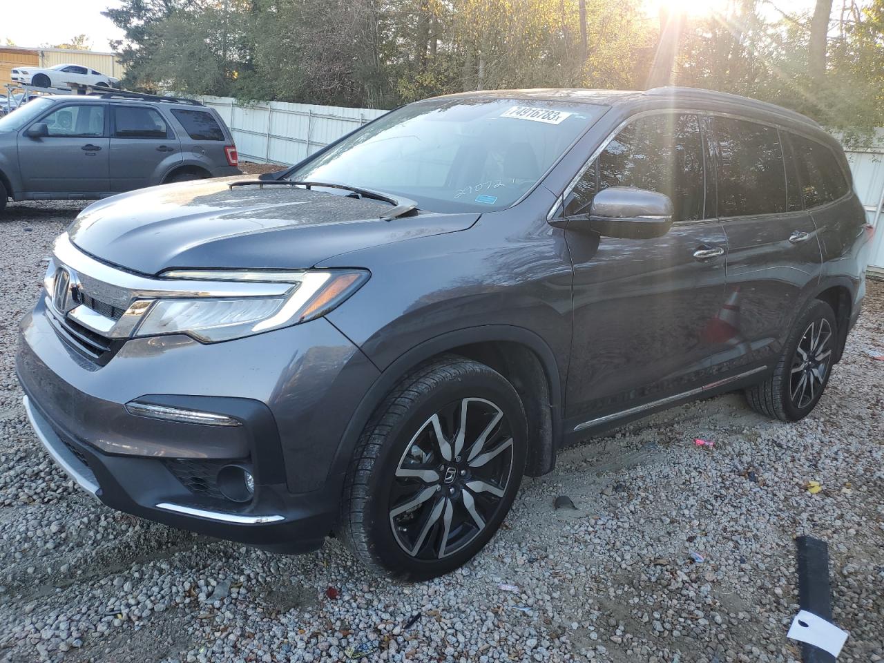 Изображение 1 2019 HONDA PILOT TOURING 2019 с VIN 5FNYF6H61KB029072