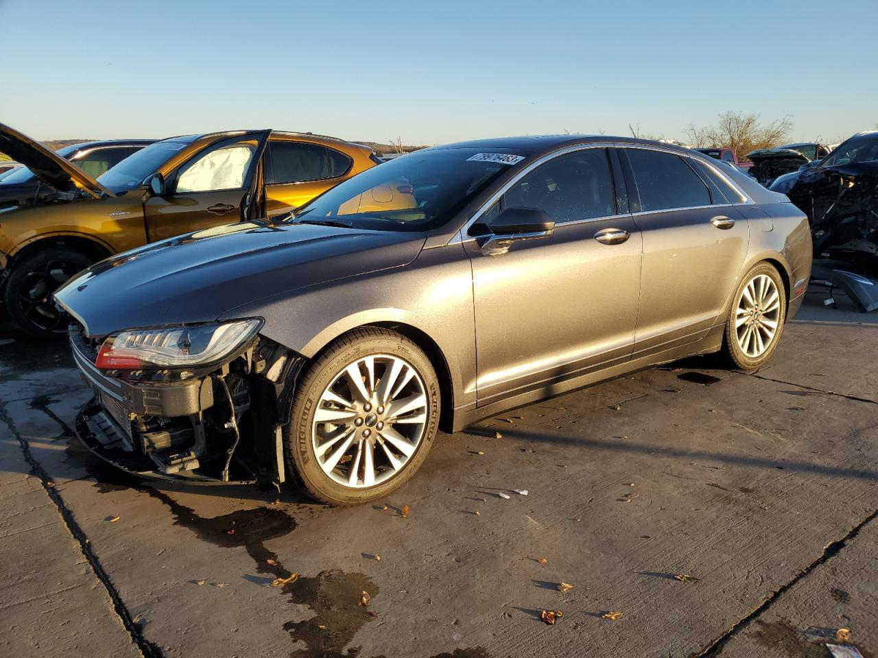 Image 1 of 2017 LINCOLN MKZ SELECT 2017 with VIN 3LN6L5C9XHR603537