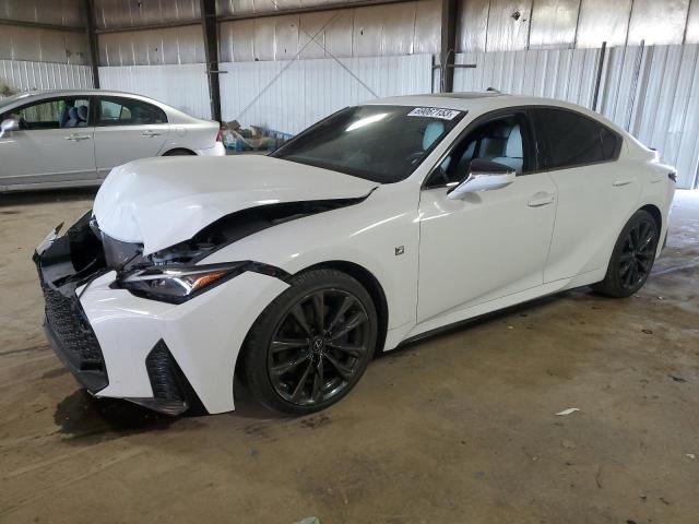 Image 1 of 2022 LEXUS IS 350 F-SPORT 2022 with VIN JTHGZ1E29N5025363