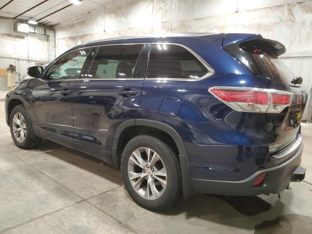 Obraz 2 z 2015 TOYOTA HIGHLANDER XLE 2015 z VIN 5TDJKRFH5FS168531