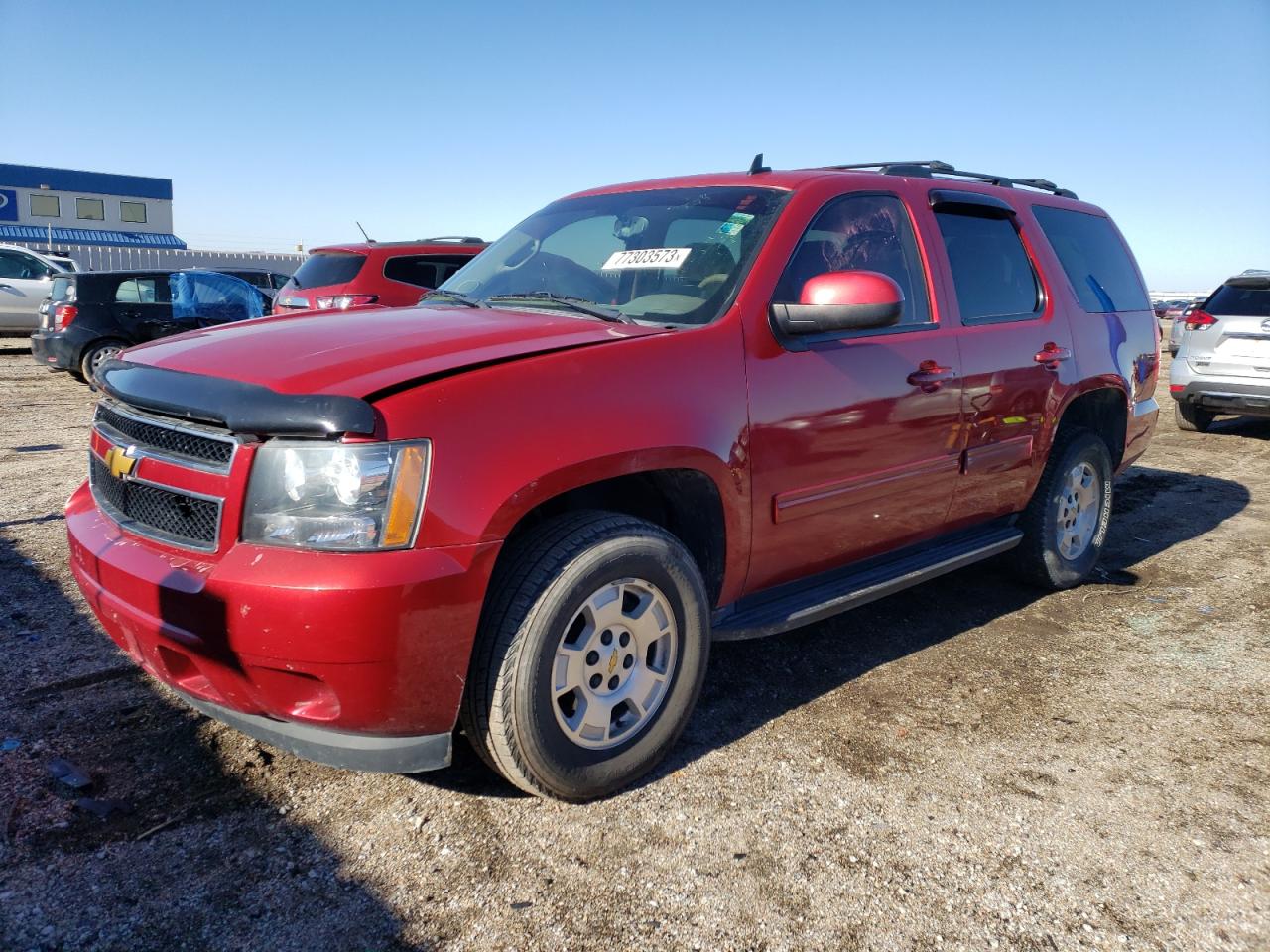 Image 1 of 2013 CHEVROLET TAHOE K1500 LS 2013 with VIN 1GNSKAE02DR375897