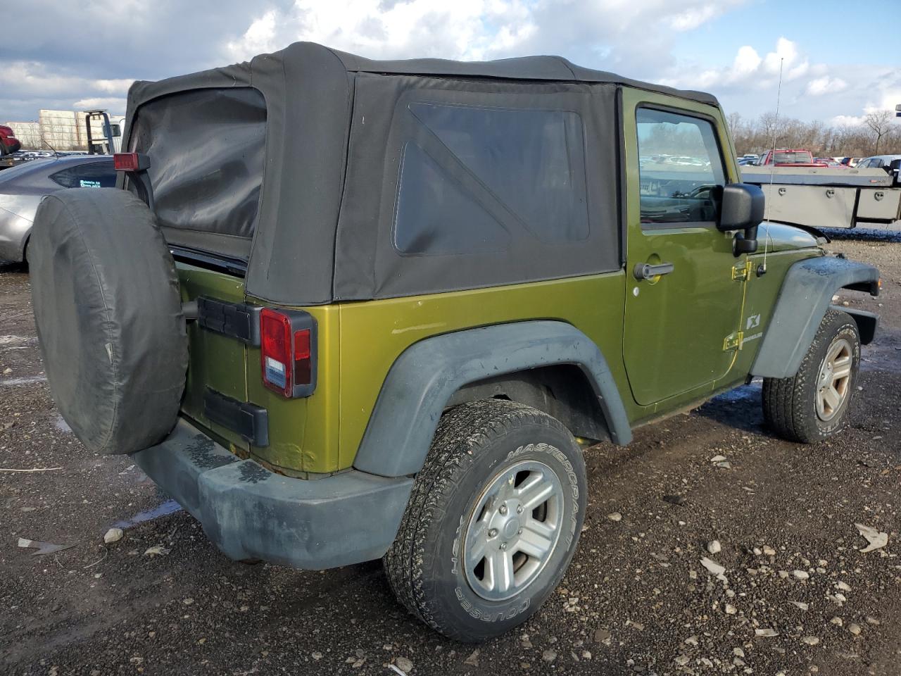 Image 3 of 2007 JEEP WRANGLER X 2007 with VIN 1J4FA241X7L214034