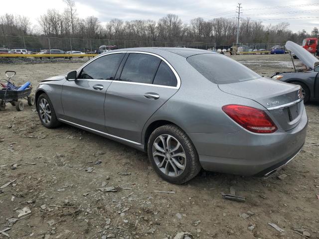 Image 2 of 2015 MERCEDES-BENZ C 300 4MATIC 2015 with VIN 55SWF4KB8FU032508
