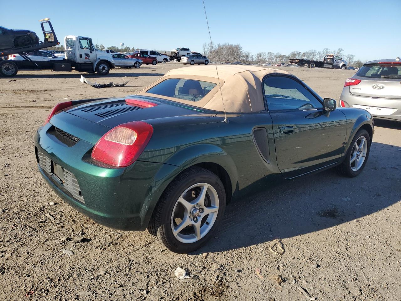 Obraz 3 z 2001 TOYOTA MR2 SPYDER 2001 z VIN JTDFR320510040803