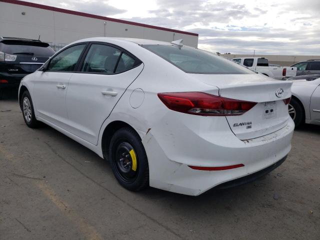 Image 2 of 2017 HYUNDAI ELANTRA SE 2017 with VIN 5NPD74LF6HH153100