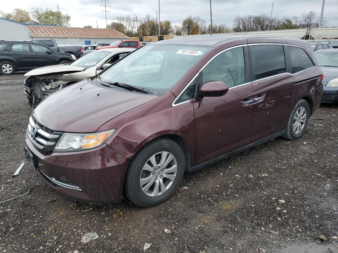 2014 HONDA ODYSSEY EX 2014 image