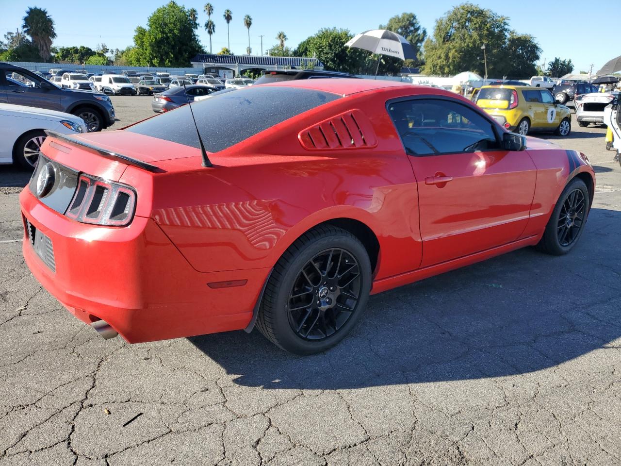 Image 3 of 2014 FORD MUSTANG  2014 with VIN 1ZVBP8AM2E5309612