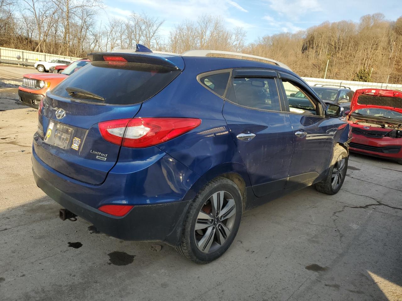Obraz 3 z 2014 HYUNDAI TUCSON GLS 2014 z VIN KM8JUCAG6EU843606