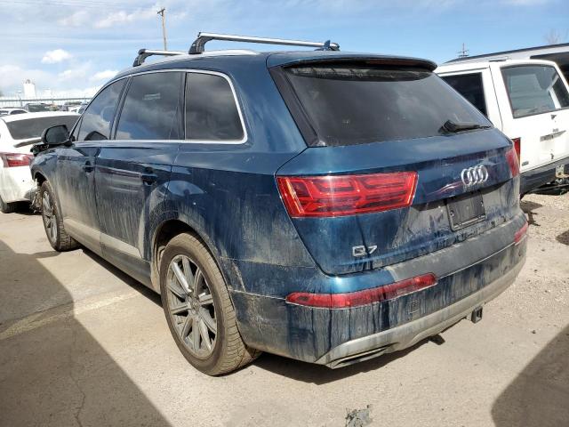 Image 2 of 2018 AUDI Q7 PREMIUM PLUS 2018 with VIN WA1LAAF75JD022195
