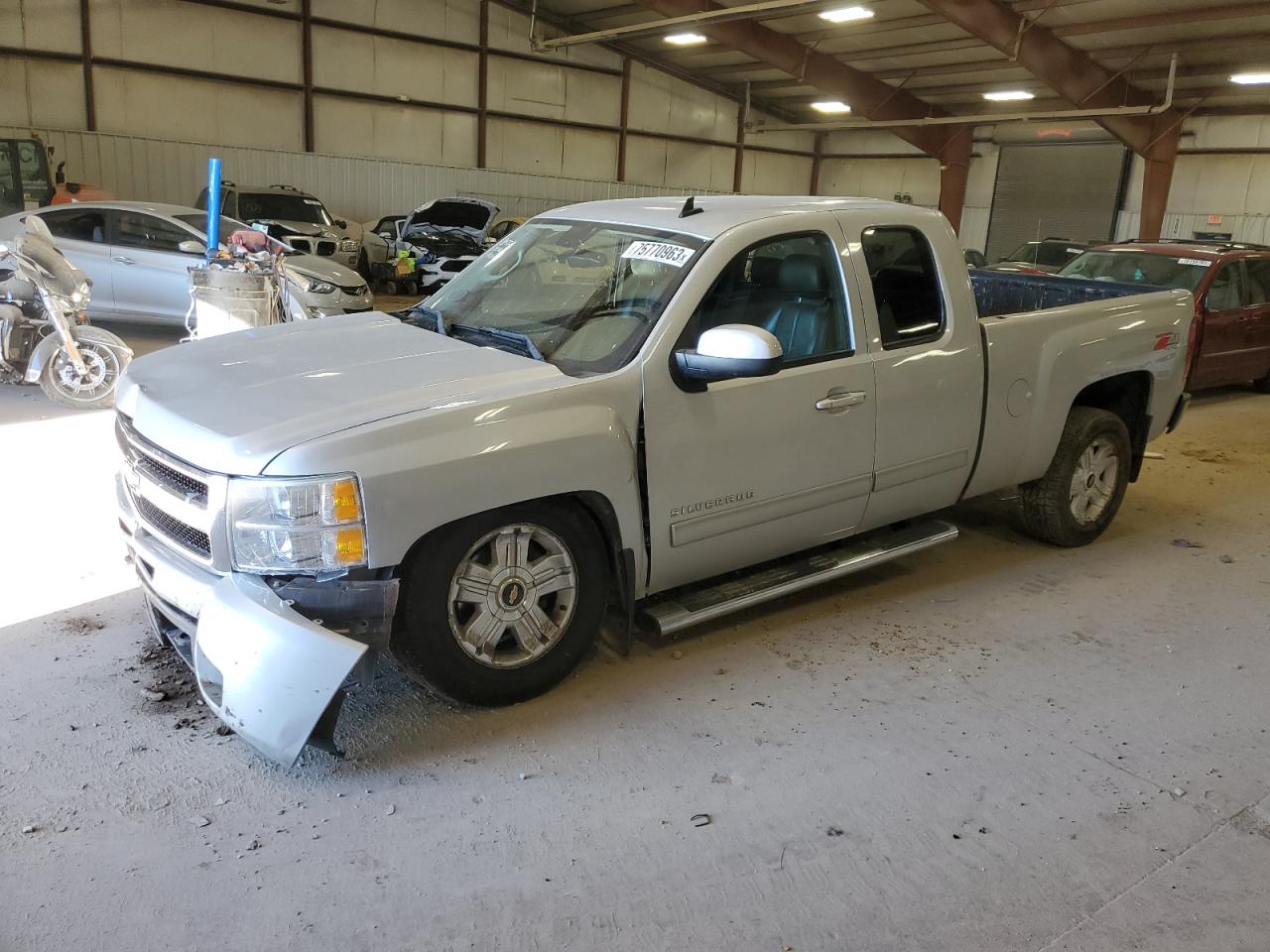 Image 1 of 2011 CHEVROLET SILVERADO K1500 LTZ 2011 with VIN 1GCRKTE38BZ357396