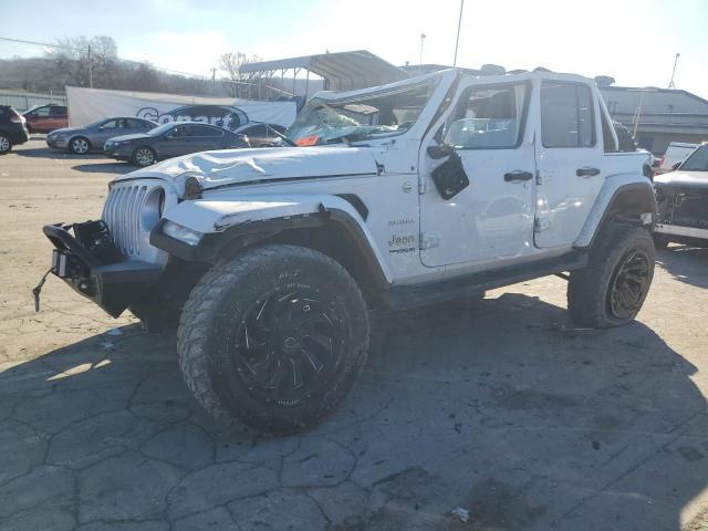 Image 1 of 2021 JEEP WRANGLER UNLIMITED SAHARA 2021 with VIN 1C4HJXEN2MW645555
