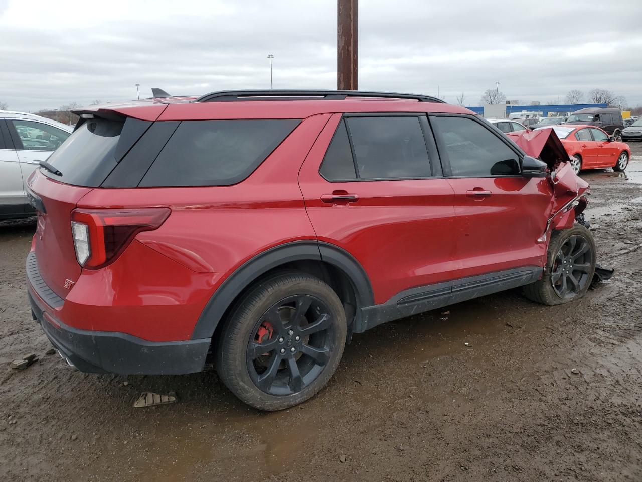 Изображение 3 2022 FORD EXPLORER ST 2022 с VIN 1FM5K8GC1NGA28964