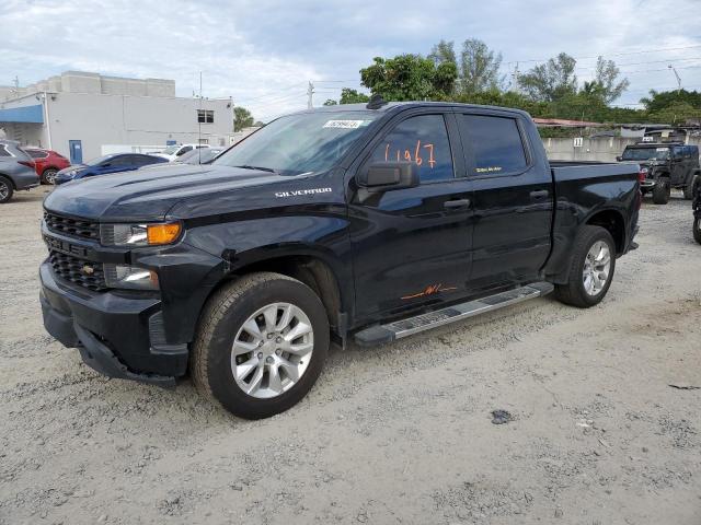 Image 1 of 2021 CHEVROLET SILVERADO C1500 CUSTOM 2021 with VIN 1GCPWBEK0MZ248169