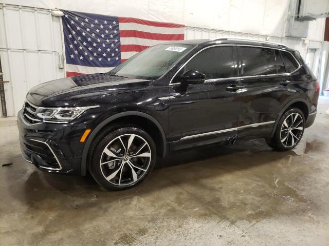 Image 1 of 2022 VOLKSWAGEN TIGUAN SEL R-LINE 2022 with VIN 3VV4B7AX7NM166974
