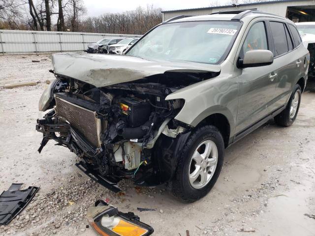 Image 2 of 2008 HYUNDAI SANTA FE GLS 2008 with VIN 5NMSG13D38H197072