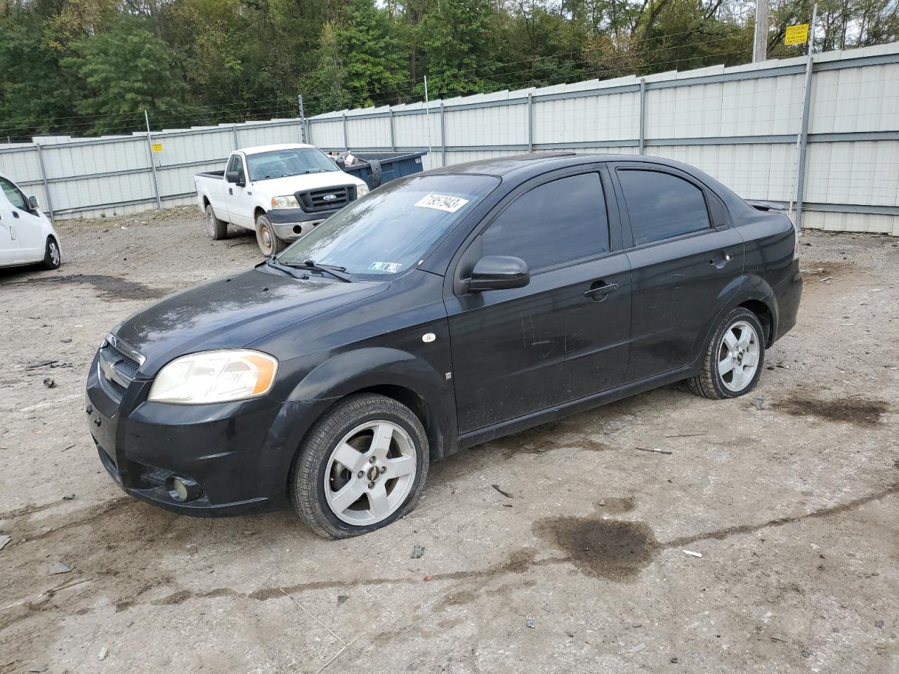 Image 1 of 2007 CHEVROLET AVEO LT 2007 with VIN KL1TG56697B077781