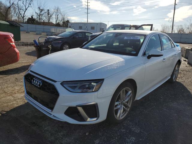 Image 1 of 2020 AUDI A4 PREMIUM 2020 with VIN WAUDNAF41LN006543