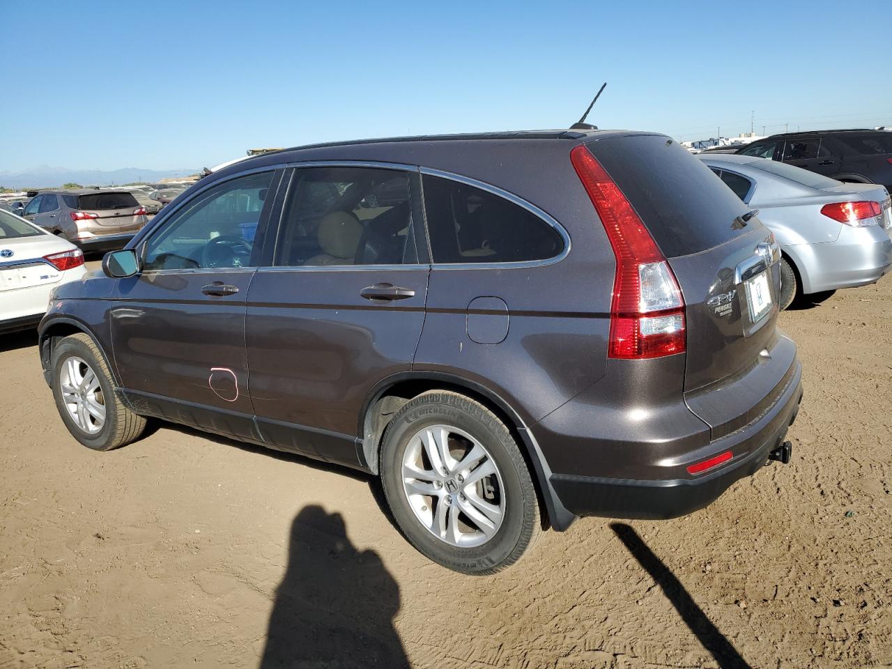 Image 2 of 2011 HONDA CR-V EXL 2011 with VIN 5J6RE4H77BL093340