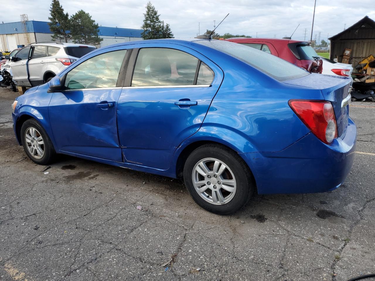 Image 2 of 2016 CHEVROLET SONIC LT 2016 with VIN 1G1JC5SH2G4176295