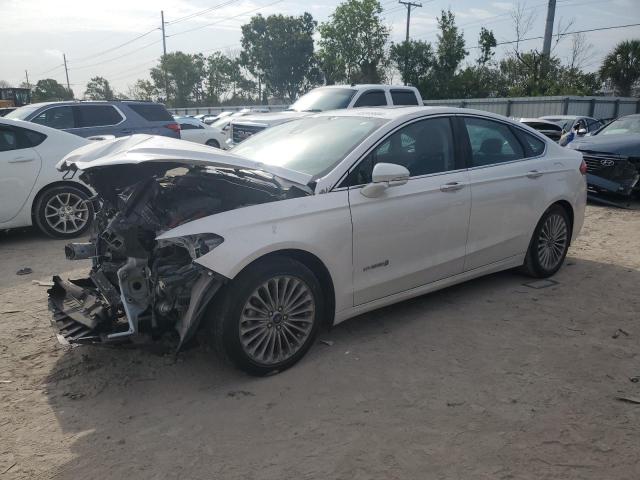 Image 1 of 2014 FORD FUSION TITANIUM HEV 2014 with VIN 3FA6P0RU0ER377159