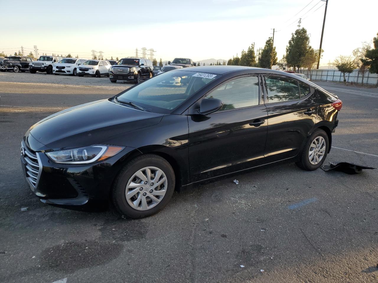 Image 1 of 2017 HYUNDAI ELANTRA SE 2017 with VIN 5NPD74LF0HH209872