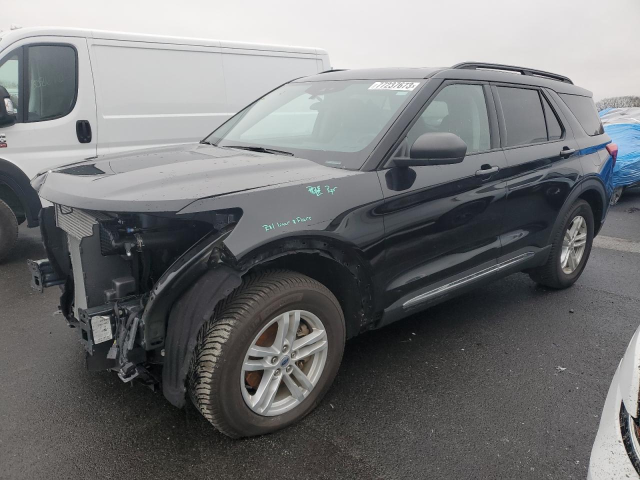 Obraz 1 z 2021 FORD EXPLORER XLT 2021 z VIN 1FMSK8DH0MGB65671