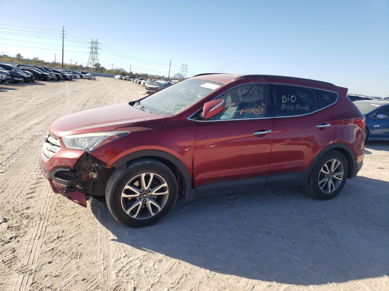 Image 1 of Hyundai Santa Fe Sport 2014 with VIN 5XYZU3LA4EG124923