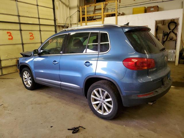 Image 2 of 2017 VOLKSWAGEN TIGUAN WOLFSBURG 2017 with VIN WVGRV7AX4HW508781