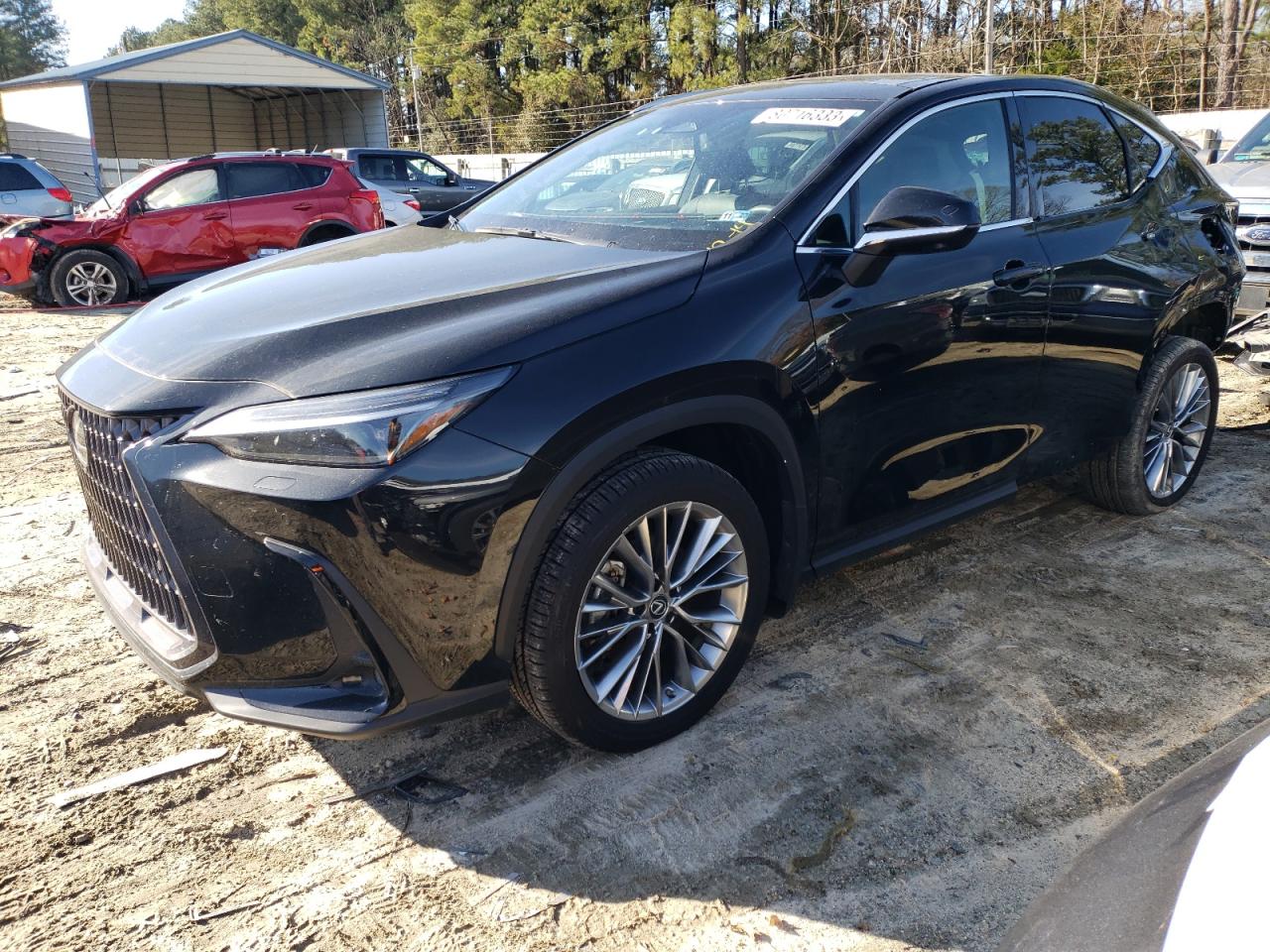 Image 1 of 2022 LEXUS NX 350H 2022 with VIN 2T2HKCEZ7NC005548