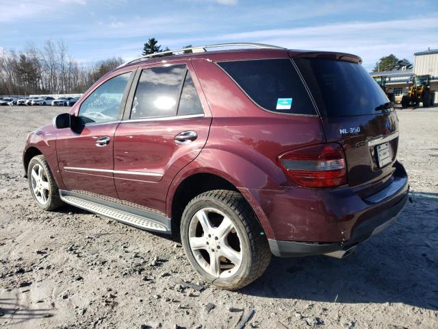 Image 2 of 2008 MERCEDES-BENZ ML 350 2008 with VIN 4JGBB86E28A367567
