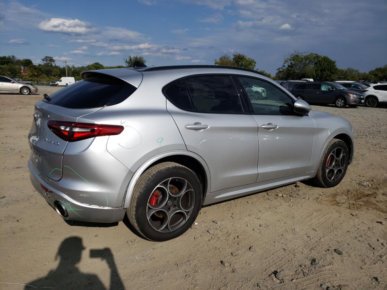 Image 3 of 2020 ALFA ROMEO STELVIO  2020 with VIN ZASPAKAN6L7C92340