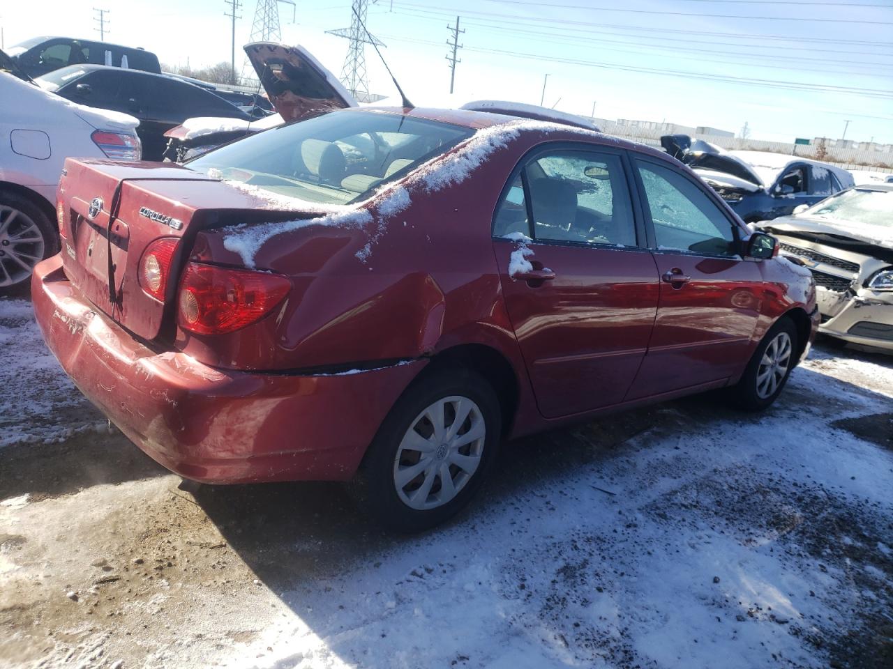 Изображение 3 2005 TOYOTA COROLLA CE 2005 с VIN 1NXBR32E55Z559242