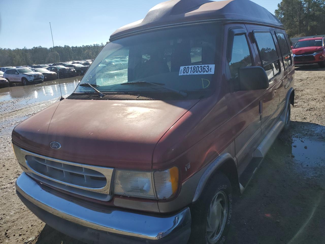 Изображение 1 1998 FORD ECONOLINE E150 VAN 1998 с VIN 1FDRE14L1WHB50157